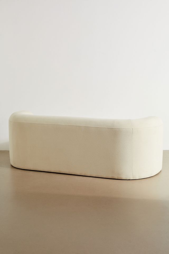 Armand Off-White Three-Seater Storage Sofa #3