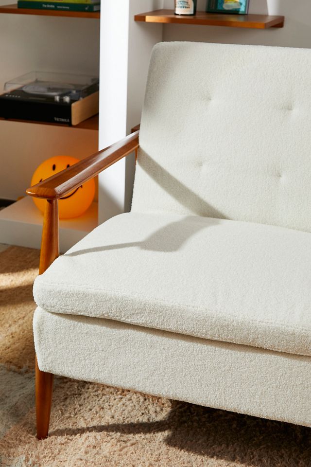 Cynthia Boucle Three-Seater Sofa Bed #1