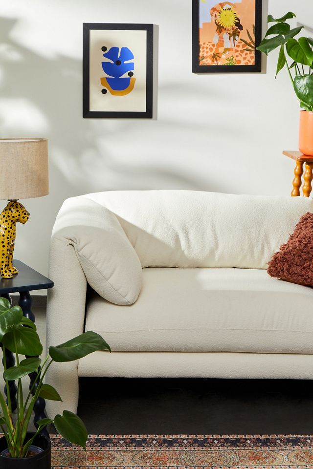 Colleen Off-White Three-Seater Sofa  #1
