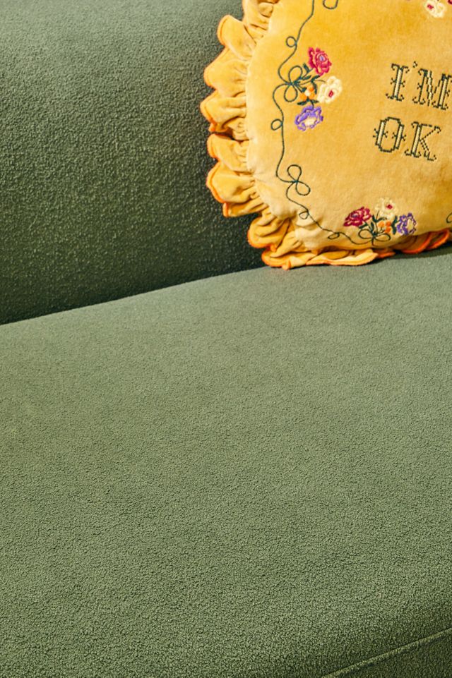 Armand Green Three-Seater Storage Sofa #3