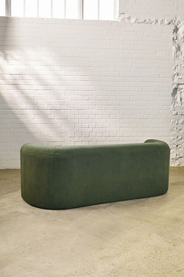 Armand Green Three-Seater Storage Sofa #7