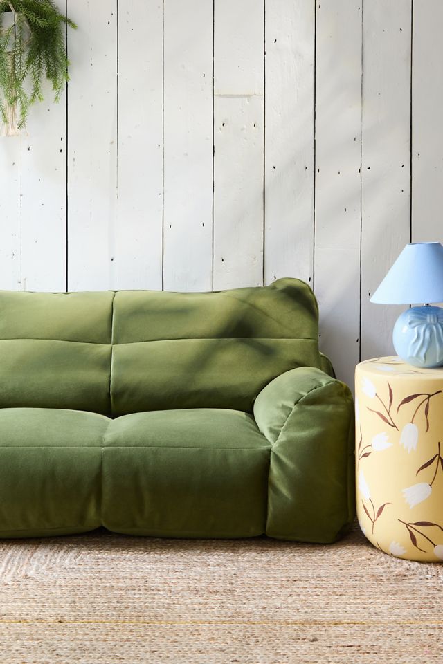 Green Bean Bag Sofa  #1