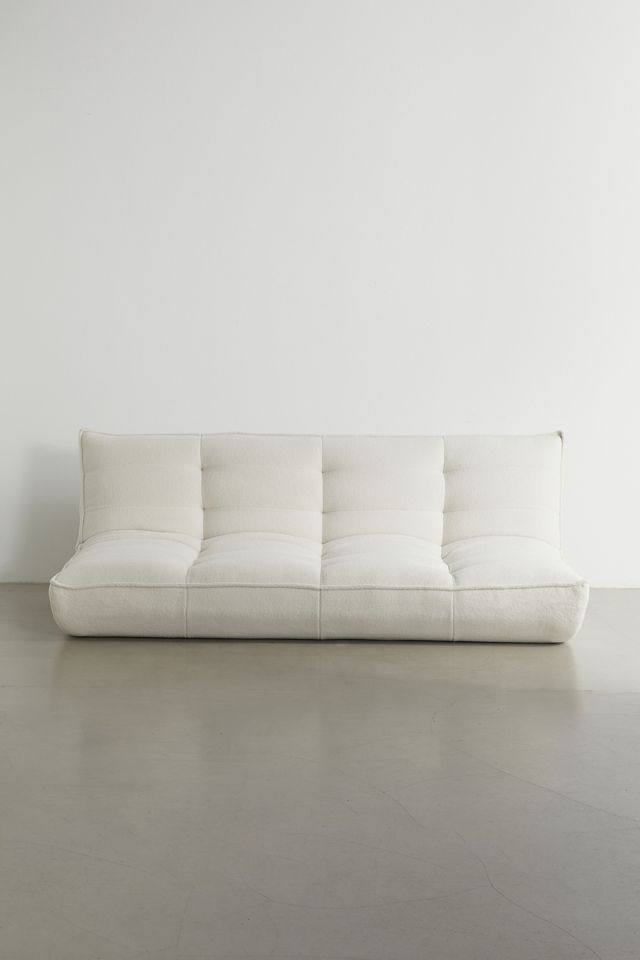 Greta White Boucle XL Sofa Bed #1