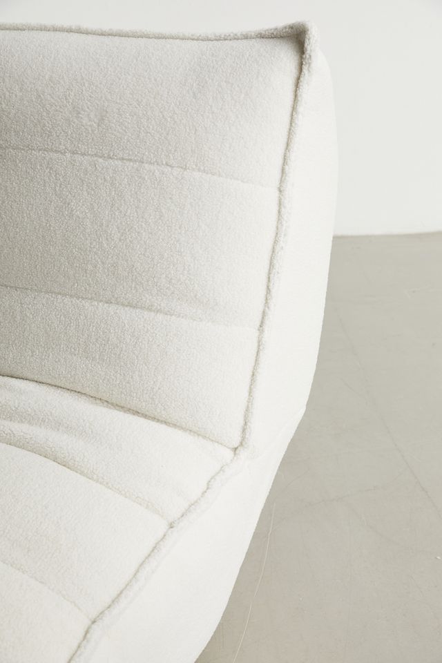 Greta White Boucle XL Sofa Bed #4