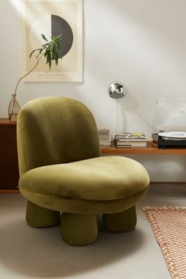 Green Velvet Bubble Chair