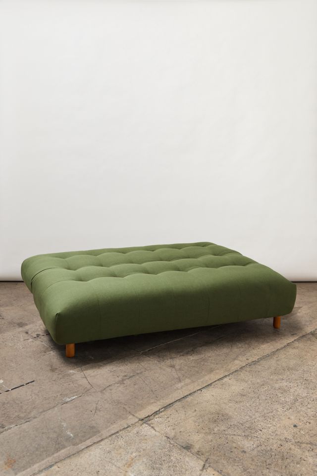 Analise Green Two-Seater Sofa Bed #4