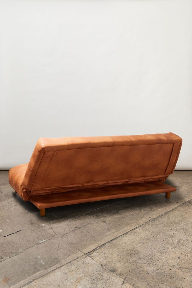Analise Orange Two-Seater Sofa Bed #5
