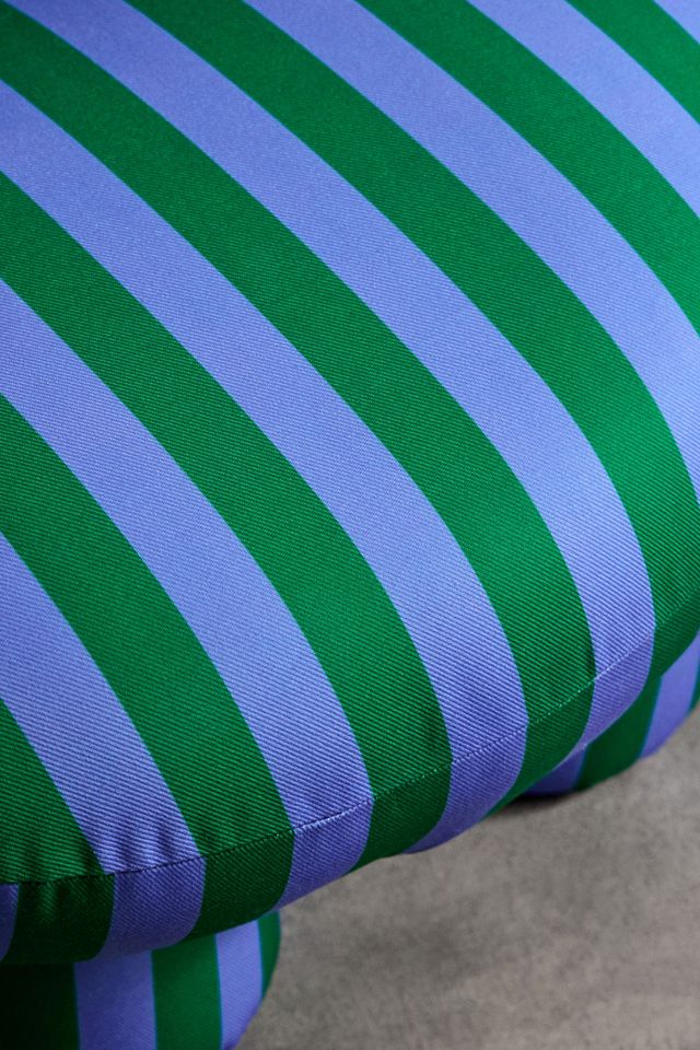 Blue & Green Stripe Bubble Chair #5
