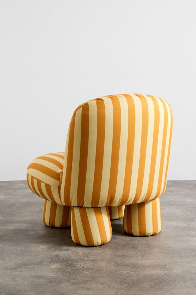 Mustard Stripe Bubble Chair #5