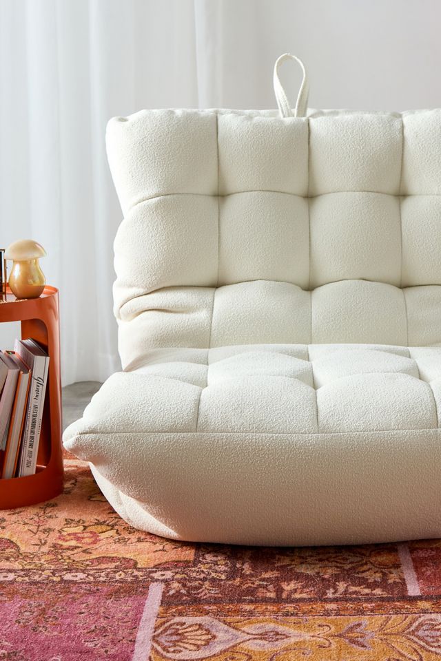 Greta Cream Boucle Bean Bag #2
