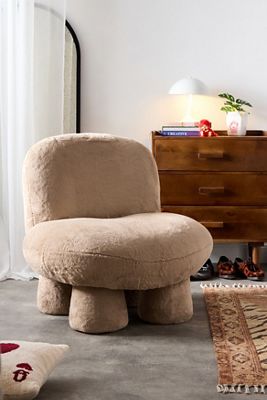 Light Brown Teddy Bubble Chair