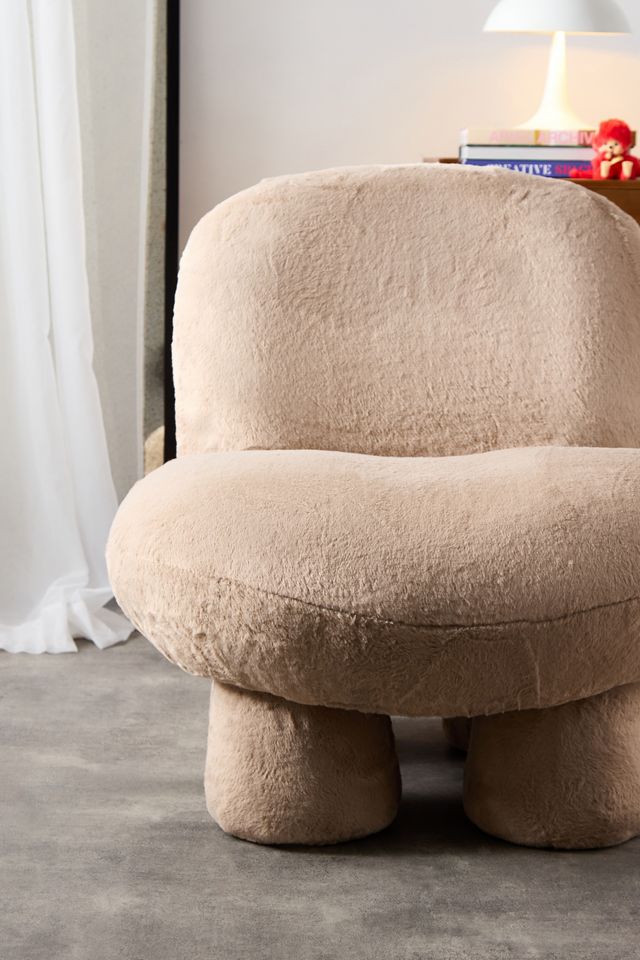 Light Brown Teddy Bubble Chair #1