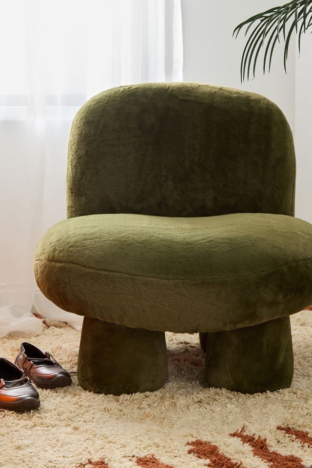 Green Teddy Bubble Chair #2