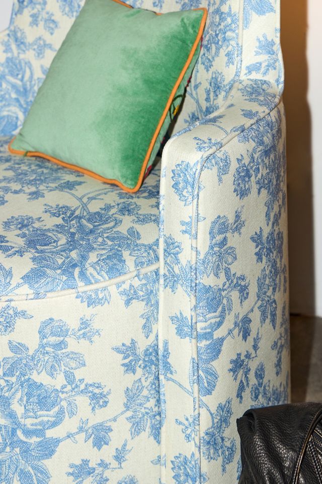 Rhea Toile Swivel Chair #1