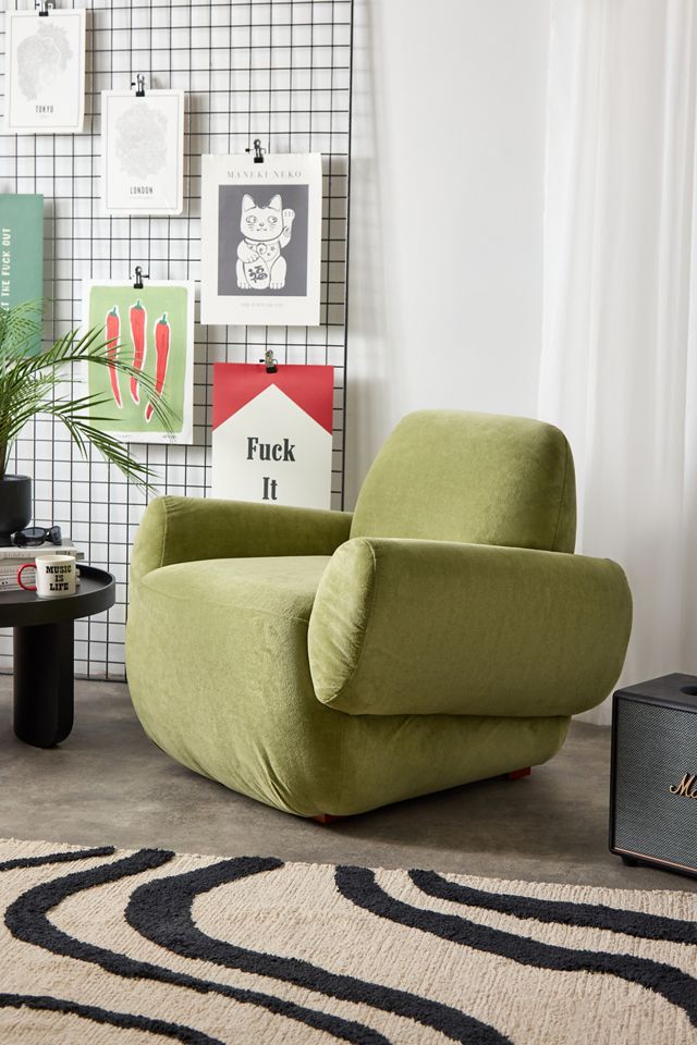 Scott Sage Lounge Chair #1