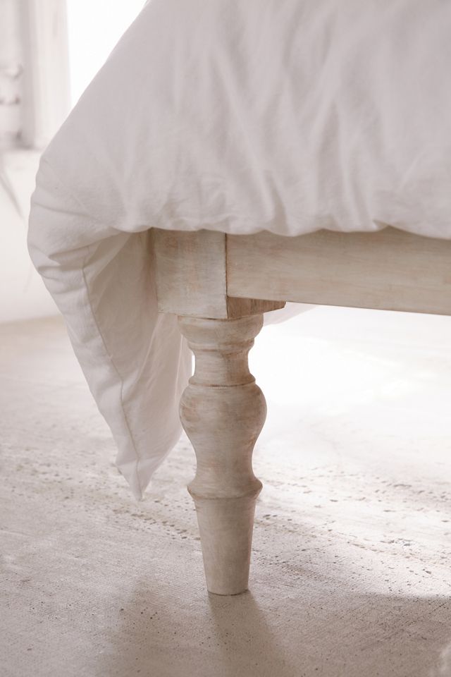 White Boho Single Bed #3