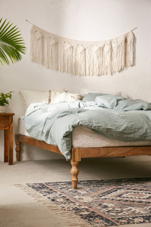 Urban outfitters 2024 wooden headboard