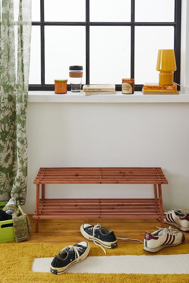 Wooden Shoe Rack  #1