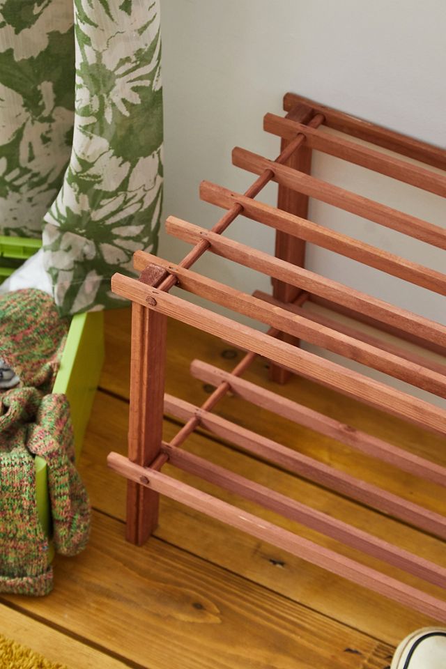 Wooden Shoe Rack  #2