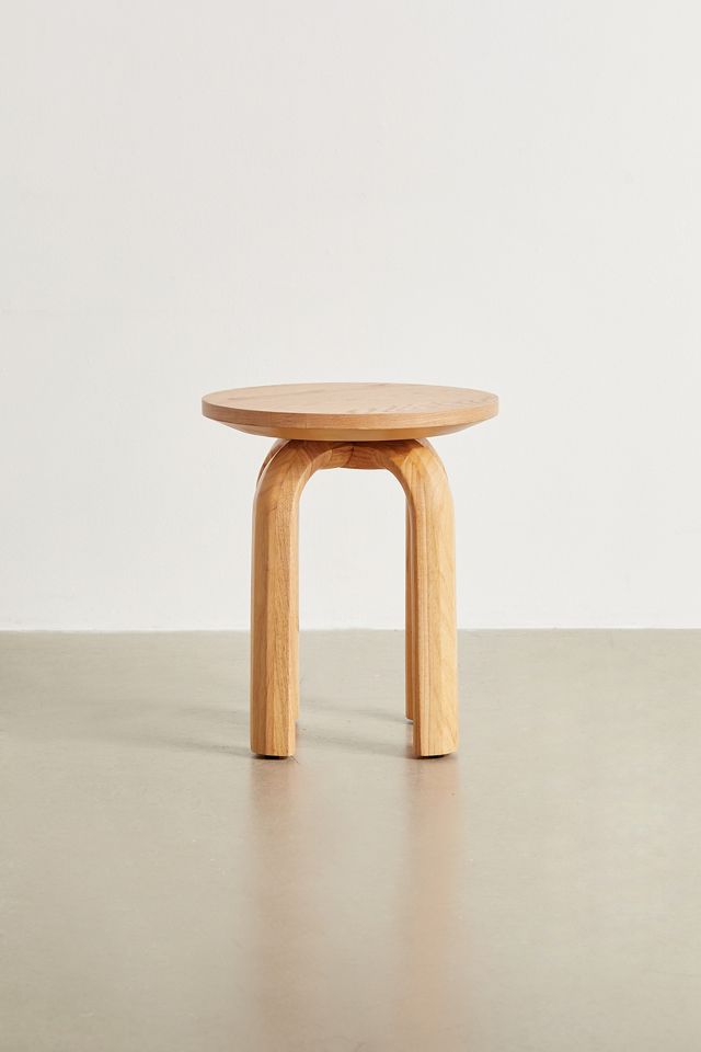 Milo Oak Veneer Side Table #1