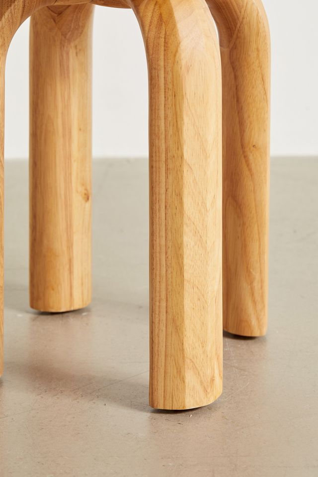 Milo Oak Veneer Side Table #8