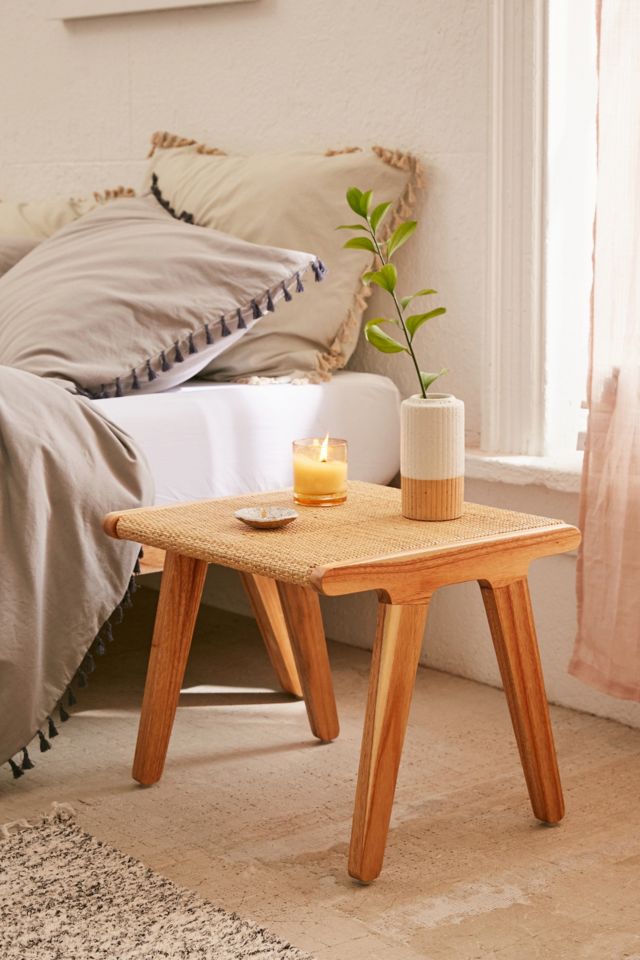 Urban outfitters wicker side shop table