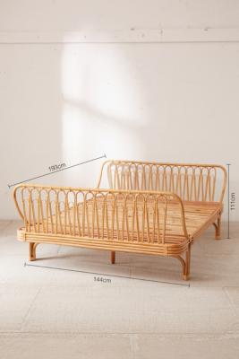 Canoga Rattan Bed | Urban Outfitters UK