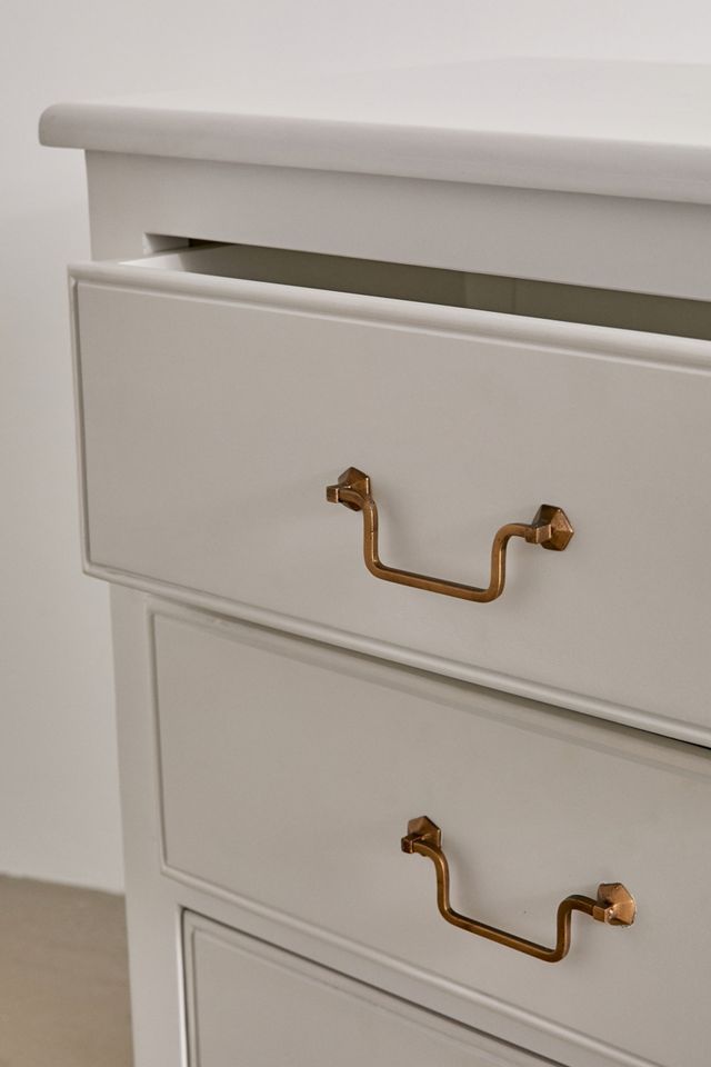 White Virginia 6-Drawer Dresser #3