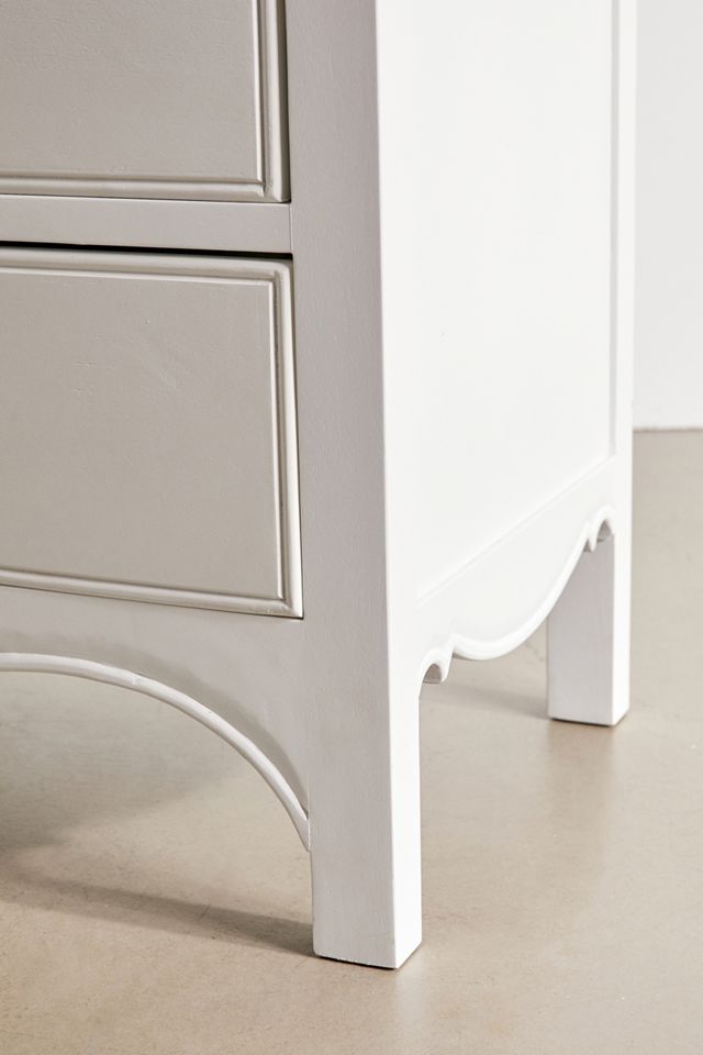 White Virginia 6-Drawer Dresser #4