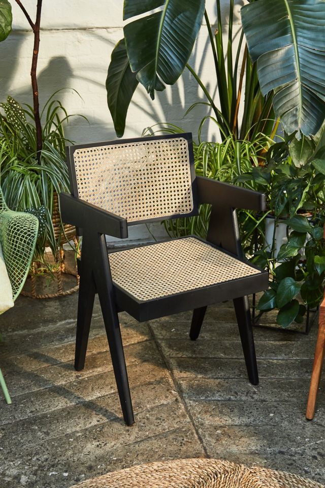 Cane deals sitting chair