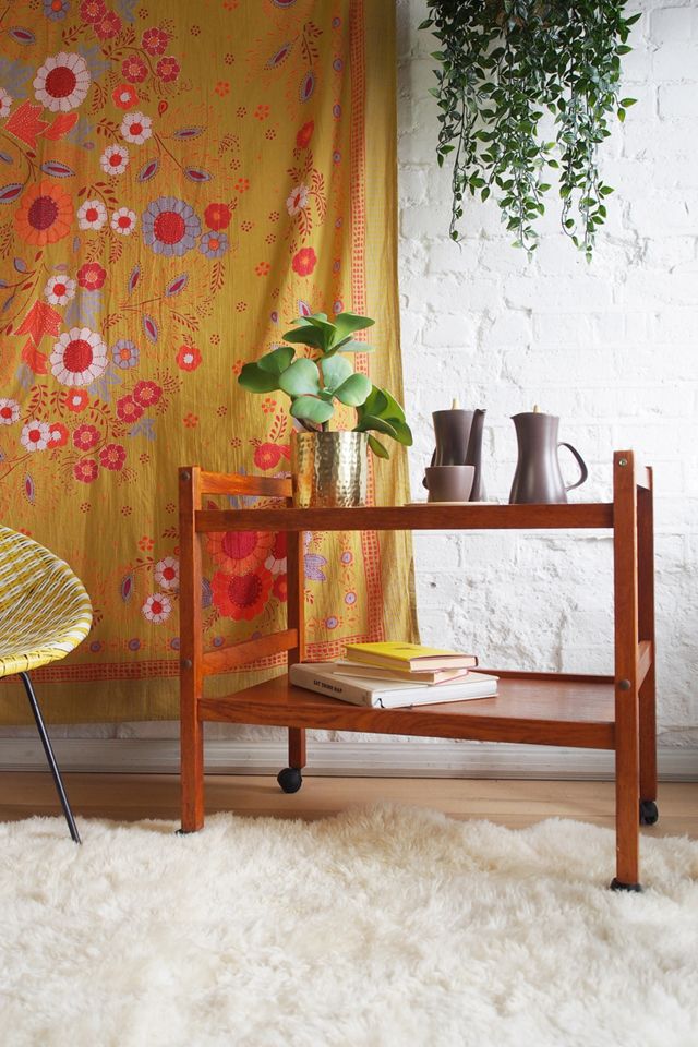 Urban Renewal Vintage Danish Mid-Century Tea Trolley #2