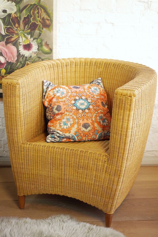 Urban Renewal Vintage Late 20th Century Cane Tub Chairs #3