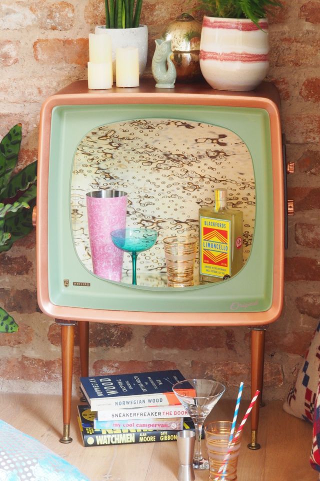 1950s deals tv cabinet