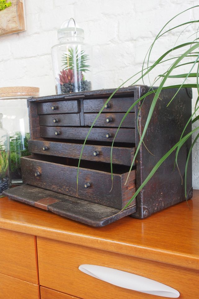 Urban Renewal Vintage Oak Tool Chest Urban Outfitters Uk