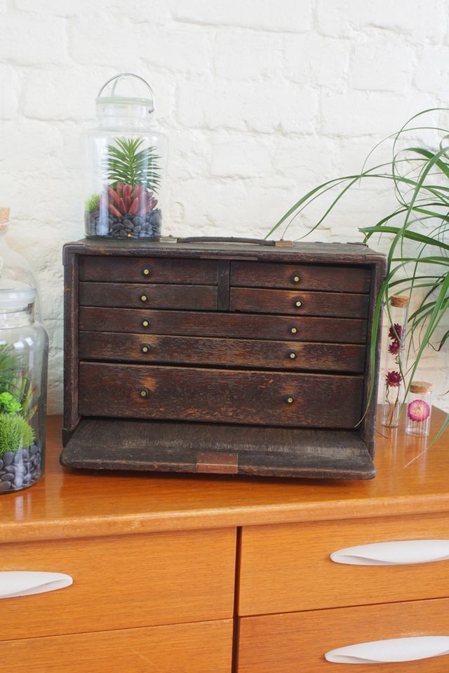 Urban Renewal Vintage Oak Tool Chest Urban Outfitters Uk