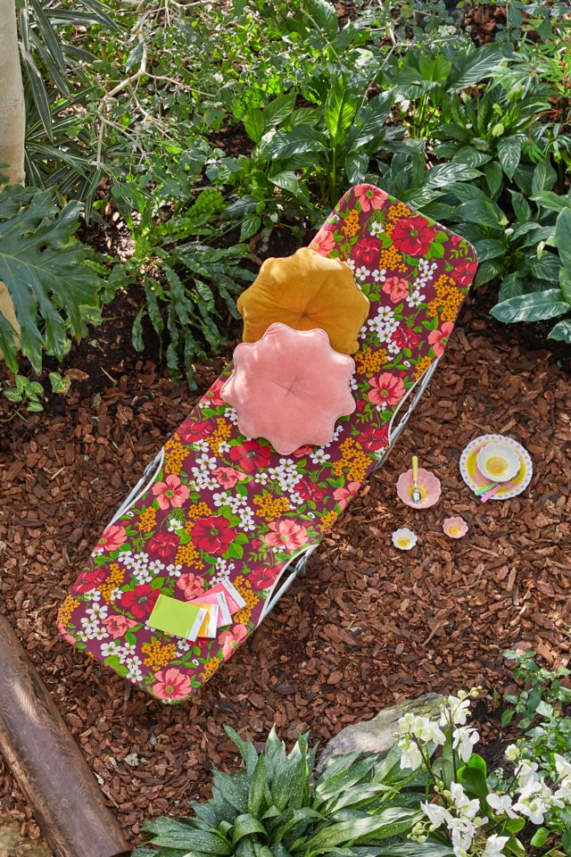 Floral sun lounger sale