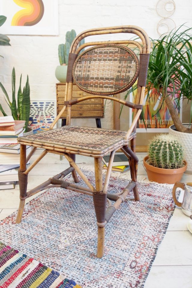 Urban Renewal Vintage Cane & Rattan Desk Chair | Urban Outfitters UK