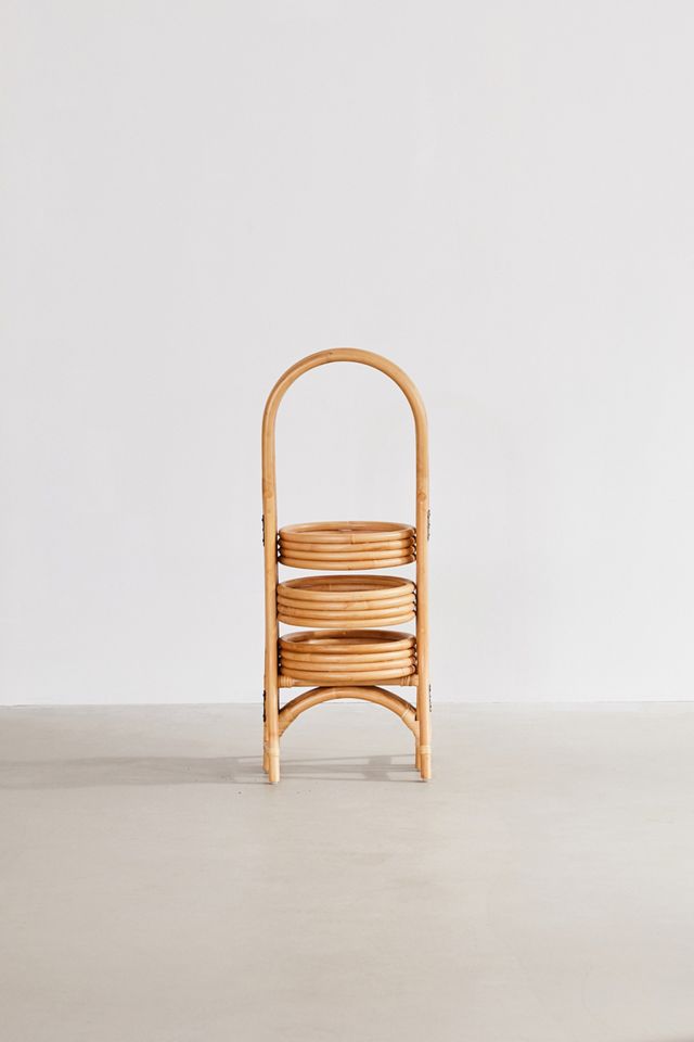 Rattan Plant Stand #2
