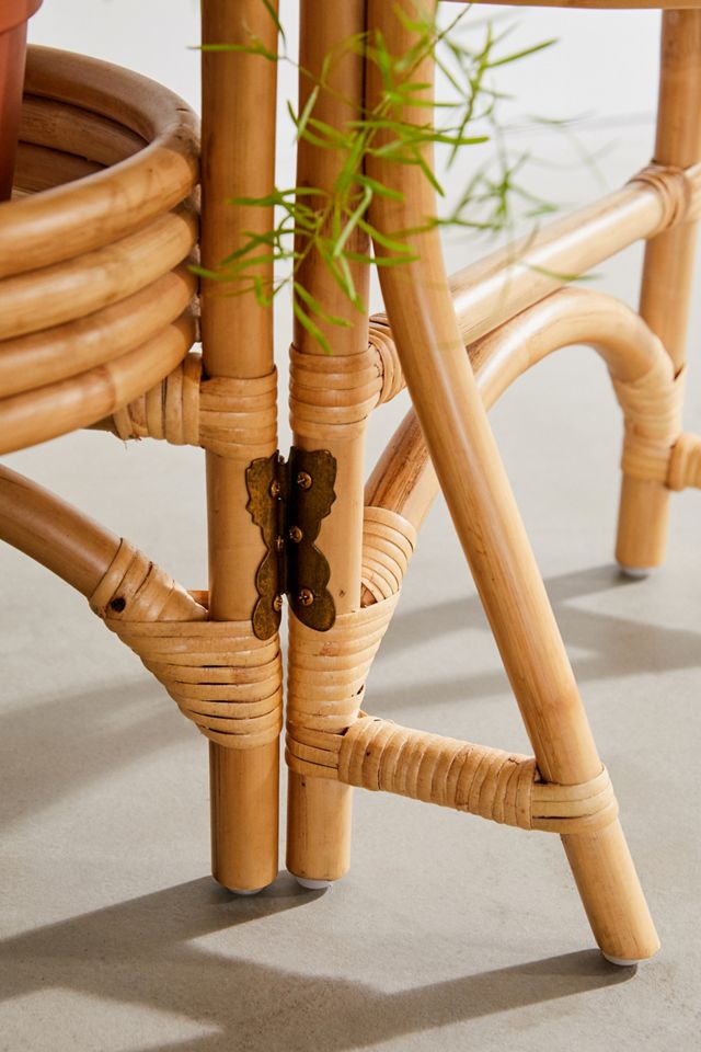 Rattan Plant Stand #4