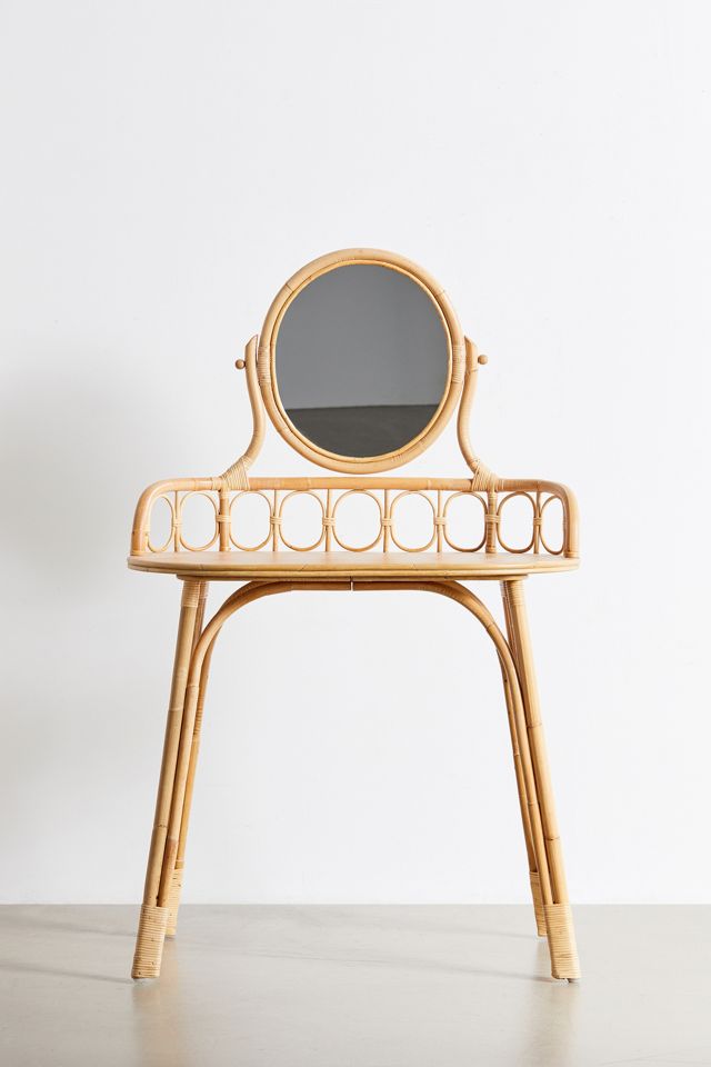 Caroline Rattan Dressing Table #2