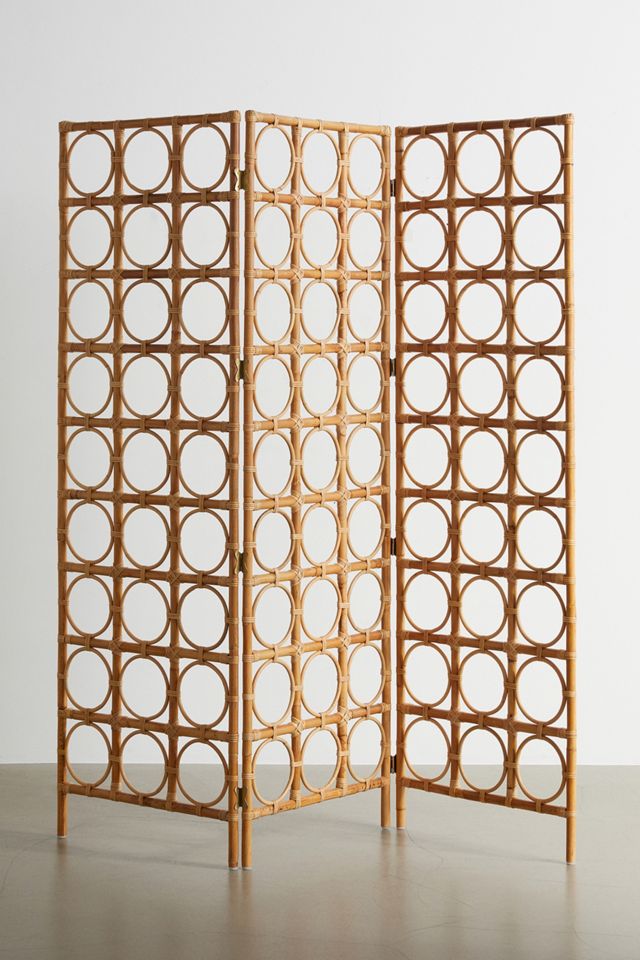 Tavi Rattan Room Divider #1