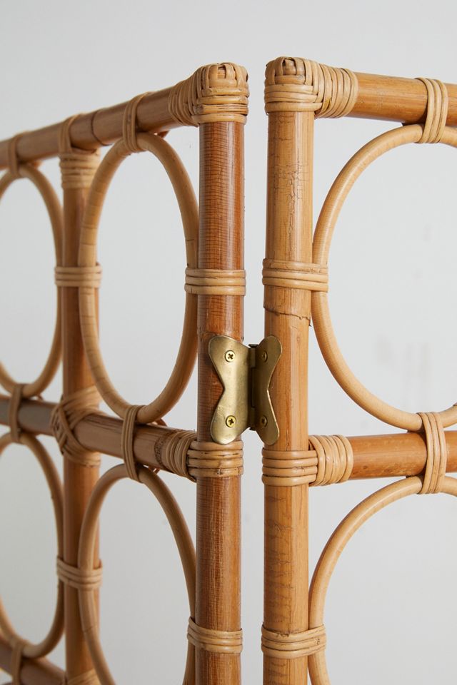 Tavi Rattan Room Divider #3