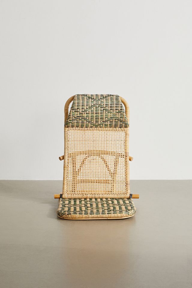 Tatami Green Rattan Beach Chair #2
