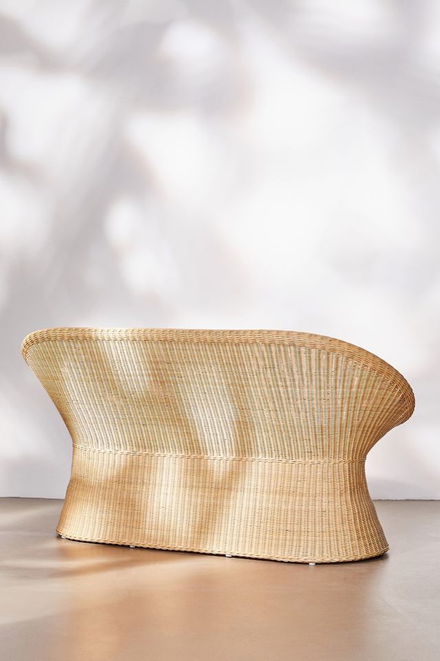 Pierce Wicker Loveseat  #3