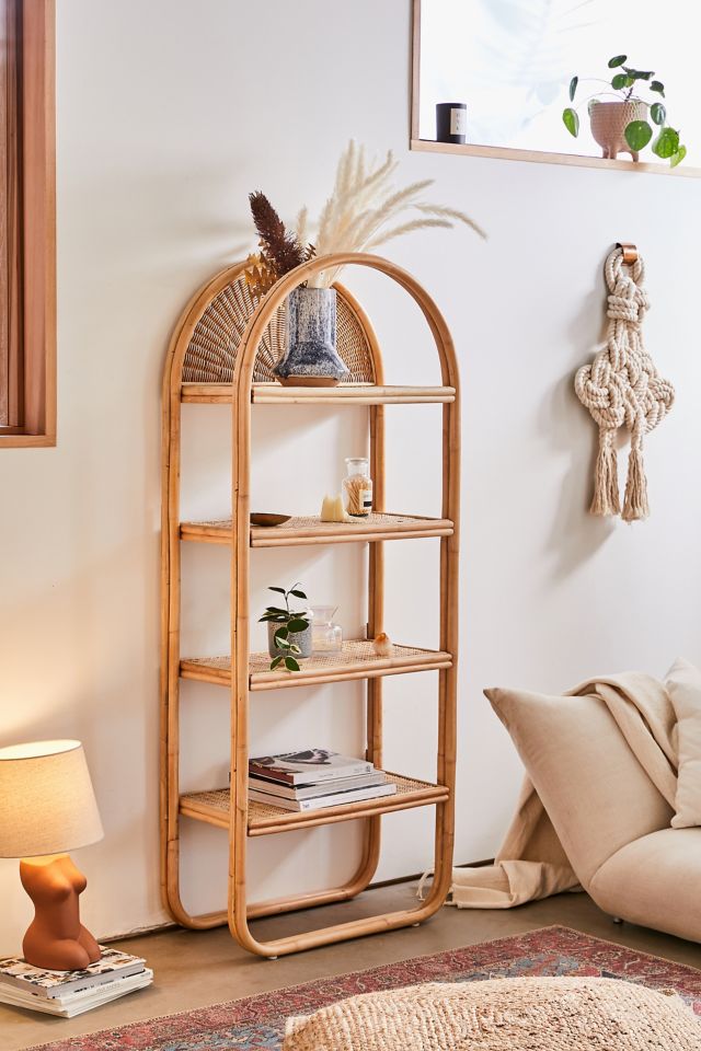 Ria Rattan Bookshelf | Urban Outfitters UK