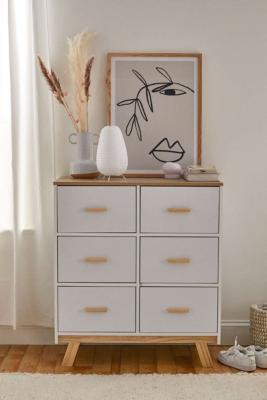 Piper 6 drawer double shop dresser