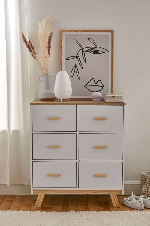 Urban outfitters chest of shop drawers