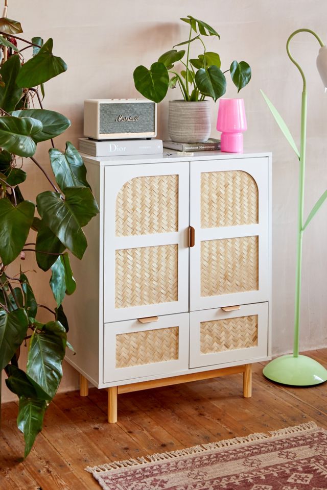 Kmart rattan cabinet on sale for sale