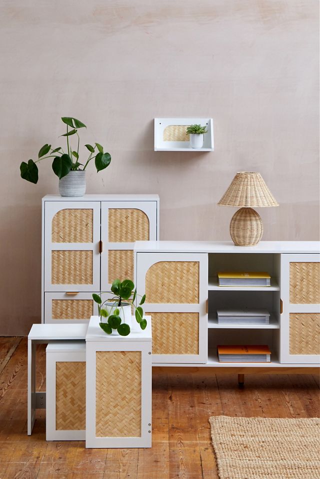 Joan Woven Nesting Tables | Urban Outfitters UK