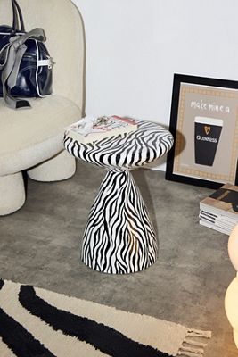Hudson Zebra Side Table